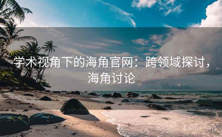 学术视角下的海角官网：跨领域探讨，海角讨论