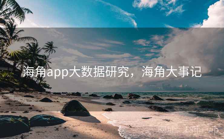 海角app大数据研究，海角大事记